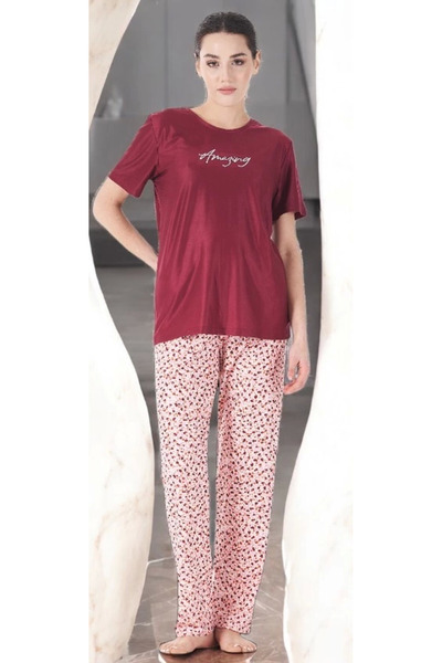 Estiva 25165 women's marla floral short sleeve pajama set