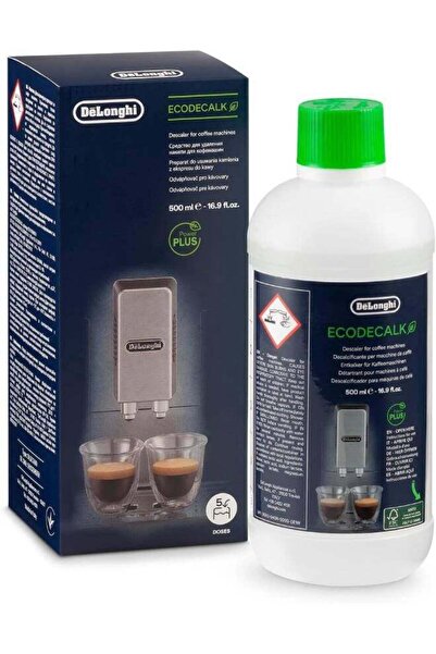 Generic مزيل الترسبات الطبيعي من ديلونجي لآلات القهوة 500 مل 240 واط DLSC500 أبيض