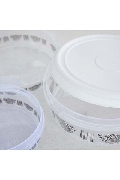 Generic Home Box Spectra 5-Piece Sapphire Printed Container Set 5500 ml