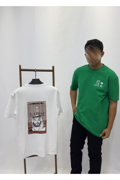 Dantil Line Saudi National Day T-shirt for both genders.