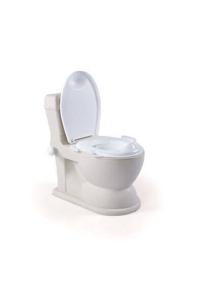 NEWBRENDHOME Öğretici Eğitici Oyuncaklar 7562 Eğitici Klozet XL Relax Bej Kız...