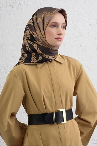 Armine 02 Twill Silk Scarf 9427D