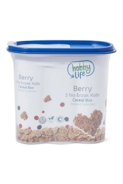Generic Berry Cereal Box Blue