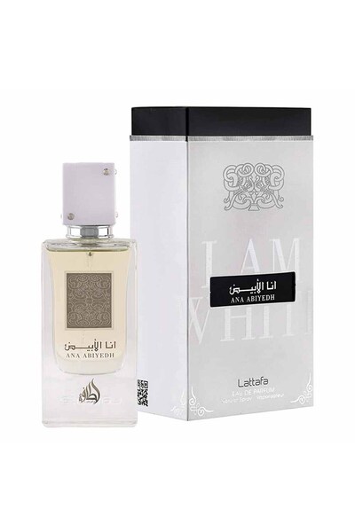 Lattafa perfumes لطافة انا وايت للجنسين - او دي بارفان، 60 مل