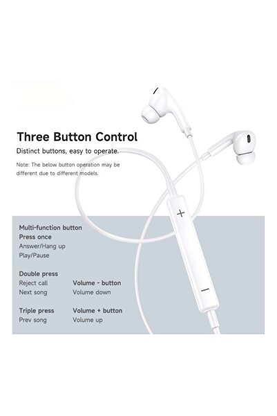 inteknoloji Kablolu Pro Kulaklık Ios 7-8-9-x-xr-11-12-13-14/pro/max-ipad-mac Lightning Girişli bluetooth