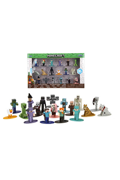 SPOR35 Kız Erkek Çocuk Oyuncak Minecraft Çoklu Figür Paketi Kız Erkek Çocuk O...