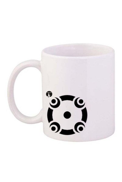 Generic Digimon Printed Mug White/Black