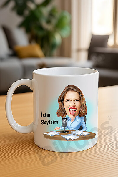 bikups Women's Cartoon Mug Cup Dedicated to Speakers