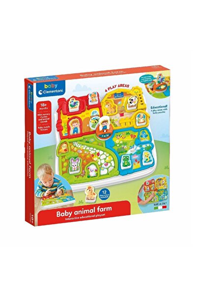 NEWBRENDHOME ألعاب تعليمية 17716 بيبي - لعبة مزرعة الحيوانات للأطفال البنات و...