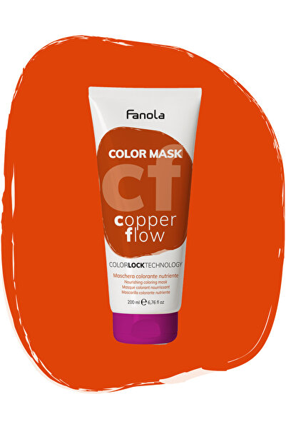 Fanola Θρεπτική Μάσκα Χρωματισμού με Έντονη Χρωστική Χαλκού - Color Mask Copp...