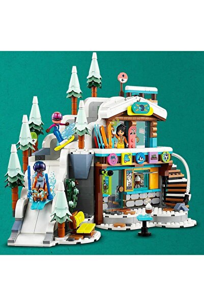 SPOR35 Kız Erkek Çocuk Oyuncak 41756 LEGO® Friends - Kayak Pisti ve Kafe 980 ...