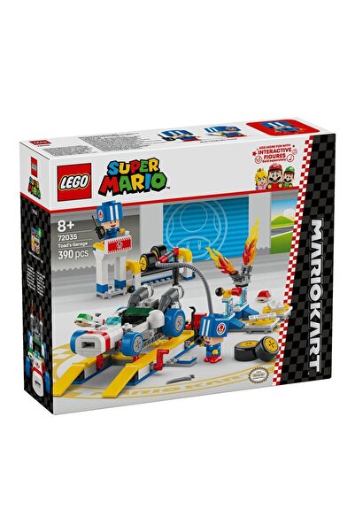 NEWBRENDHOME ألعاب تعليمية 72035 ماريو كارت – جراج توادون 390 قطعة +8 سنوات ل...