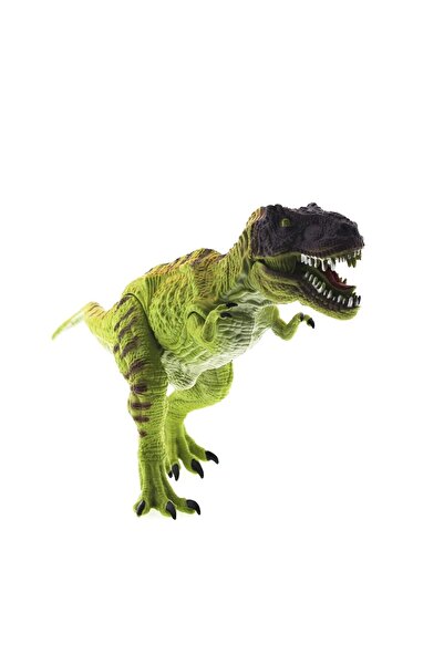 NEWBRENDHOME ألعاب تعليمية تفاعلية على شكل ديناصور تي ريكس مع صوت وضوء، 34 سم...