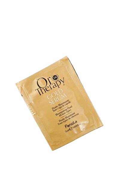 Fanola Ser lichid iluminator Tester cu extract de trandafir, aur de 24K și pr...