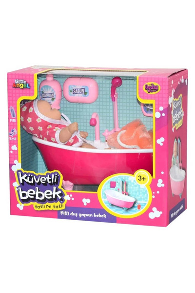 AMALFİ Oydaş Küvette Duş Yapan Bebek 02605 - 1adet Stokta Olan Gönderilir Kız...