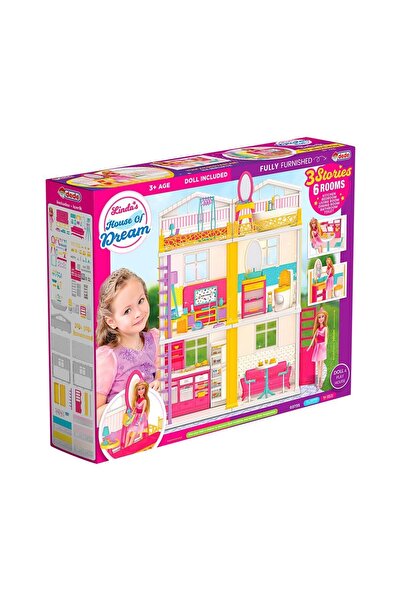 NEWBRENDHOME ألعاب تعليمية 03735 منزل أحلام ليندا - لعبة للأطفال من الجنسين