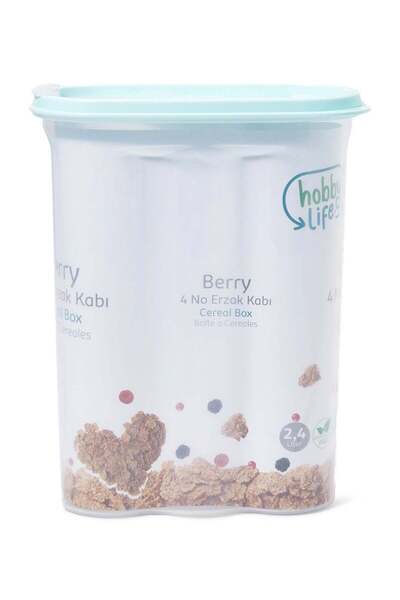 Generic Berry Cereal Box Soft Green 2.4Liters
