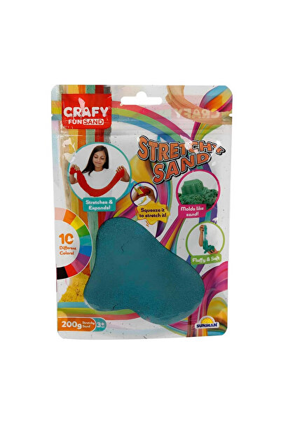 Gülce Design لعبة للفتيات، لعبة للأولاد، رمل اللعب المطاطي، لون فيروزي، 200 ج...