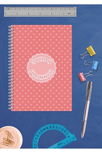 MEDUSAART A5 Spiralli Ders Çalışma Planlayıcısı - Study Planner - Sınava Hazı...