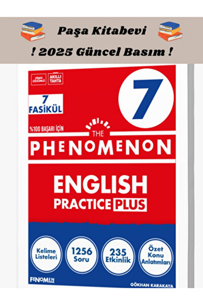 7.Sınıf Fenomen The Phenomenon English Practice Plus
