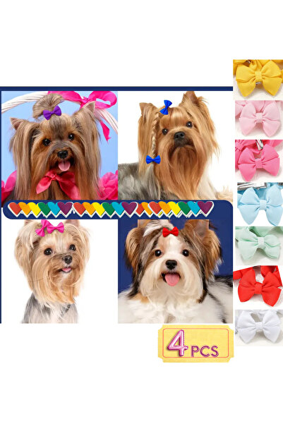 Hubjua Royal Dog Buckle Clip Pins Buckle 4 Pieces Mixed Color Stylish Design