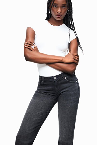 Bershka Low waist boot-cut jeans