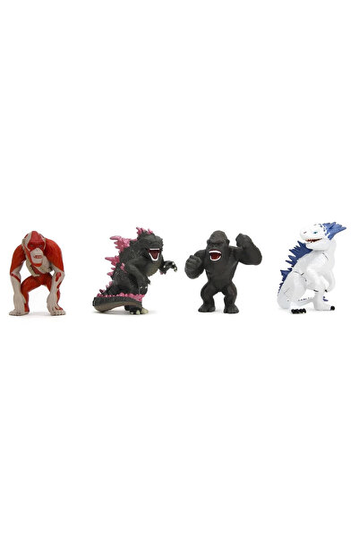 NEWBRENDHOME ألعاب تعليمية تفاعلية، مجموعة جادا غودزيلا من 4 شخصيات، لعبة للأ...