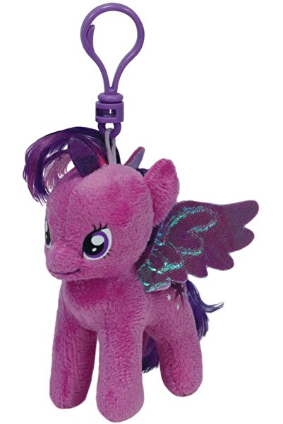 paraply TY My Little Pony Twilight Sparkle Peluş Anahtarlık Kız Çocuk Erkek Çocuk Oyuncak Eğitici Oyuncaklar