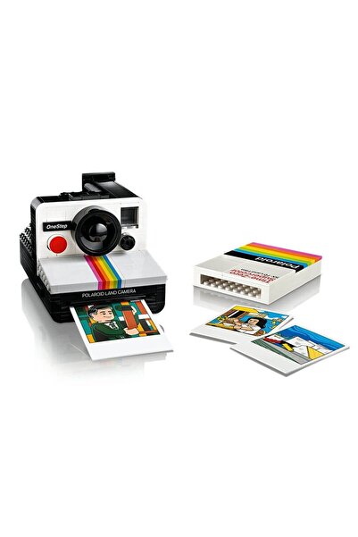 NEWBRENDHOME Educational Toys 21345 Polaroid Onestep Sx-70 Camera 516 Pieces +18 Years Old Girls Boys Children Vote