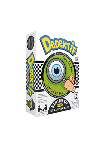 paraply DEDEKTİF Dİkkat ve Zeka Kutu Oyunu Kız Çocuk Erkek Çocuk Oyuncak Eğit...