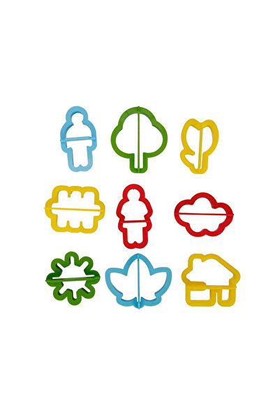 Gülce Design لعبة للفتيات، لعبة للأولاد، مجموعة من 10 قوالب عجين اللعب، ألعاب...