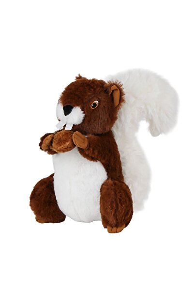 NEWBRENDHOME ألعاب تعليمية 1461 لعبة سنجاب كبيرة من القطيفة للفتيات والأولاد