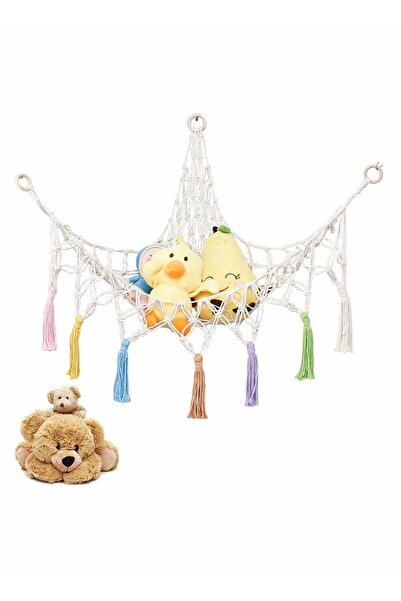 Generic SYOSI Stuffed Animal Toy Hammock Premium Plush Hanging Organizer Net
