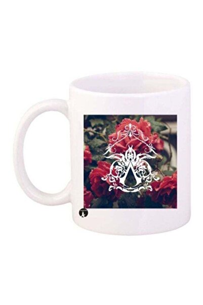 Generic Assassin's Creed Video Game Printed Mug White/Red/Green