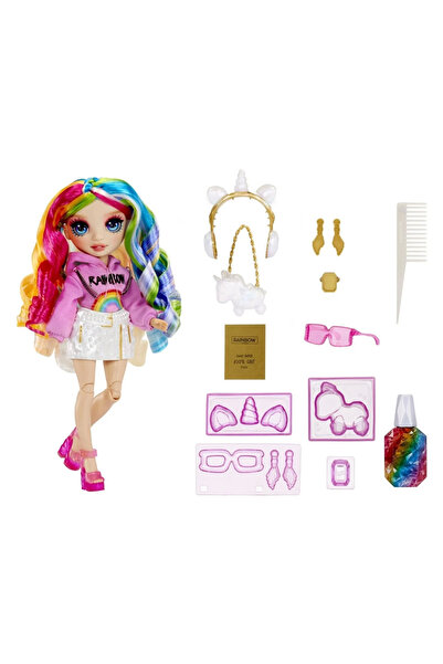 OMZ لعبة الفتيات من سلسلة رينبو هاي كريستال، دمى للأولاد، ألعاب تعليمية