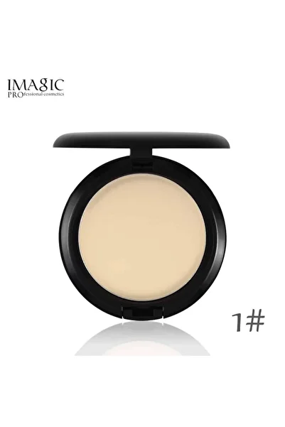 imagic Pressed Powder Studio Fix Compact – Bright White 1