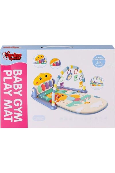 NEWBRENDHOME Öğretici Eğitici Oyuncaklar PİYANOLU ÖRDEK GÖKKUŞAĞ OYUN HALISI ...