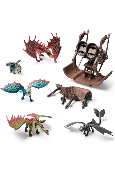 NEWBRENDHOME ألعاب تعليمية: كيف تدرب التنين؟ مجموعة شخصيات التنين لعبة للأولا...