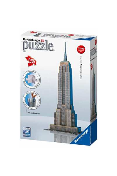 Gülce Design لعبة بنات، لعبة أولاد، لعبة بازل ثلاثية الأبعاد لبناء إمباير ستي...