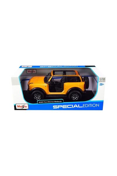 OMZ لعبة الفتيات MAIS 31457 Maisto 1/18 2021 فورد برونكو بادلاندز لعبة تعليمية للأولاد