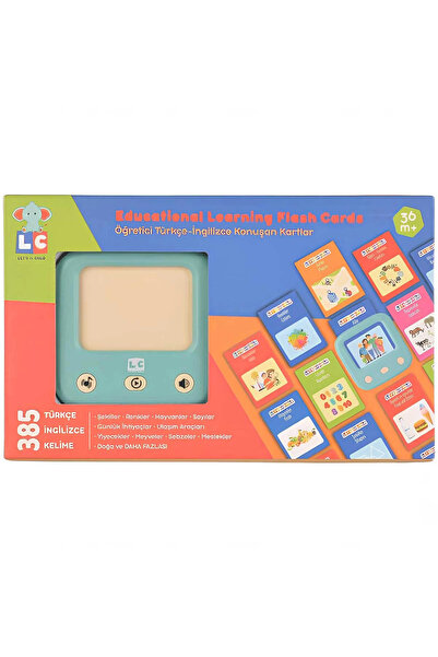 ÇEŞİT SEPETİM Boy's Toy Lc Tutorial Turkish English Speaking Flash Cards 31050 Girl's Educational Toy