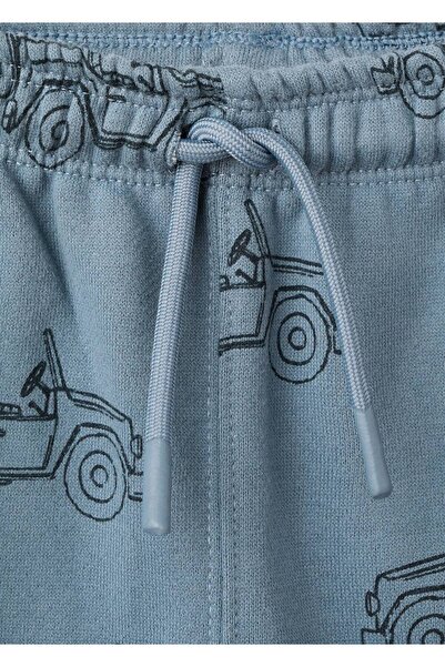 MANGO Baby Desenli pamuklu jogger pantolon