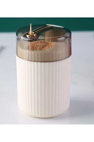 Generic 1pcs Toothpick Box, Light Luxury Creative Storage Toothpick Box,Autom...