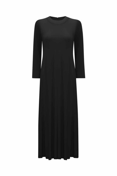 MISS DALIDA T25Y-4070 MISSDALIDA A KESİM YUVARLAK YAKA ELBİSE