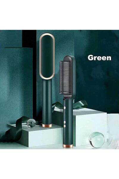 Türkiye Hair Straightener - Comb for Women & Men, Hair Styler, Straightener Machine Brush/PTC Heating Electr