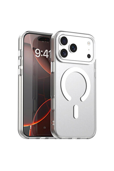 Techsuit Калъф Husa за iPhone 17 Pro Max CandyCase MagSafe, бял