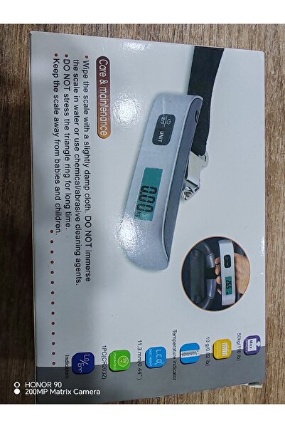 Elde Valiz Tartma Terazisi 50 kg