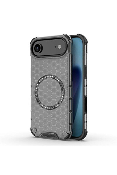 Techsuit Carcasă transparentă pentru iPhone 17 Air, tip honeycomb shield MagS...