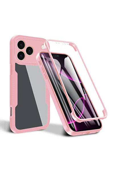 Techsuit Θήκη 360° για iPhone 17 Pro ColorVerse, Ροζ