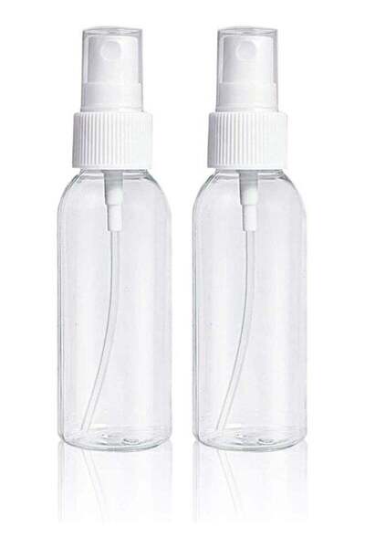 Generic ECVV Plastic Spray Bottles, Plastic Spray Clear Empty Fine Mist Plastic Mini Travel Bottle Set Bott
